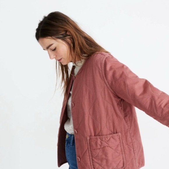 Madewell Cotton Quilted Liner Jacket - Picture 2 of 5